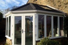 Enginneered Timber Conservatory with Guardian Tiled Roof
